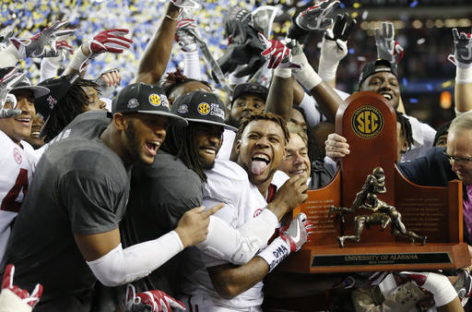 No. 1 Alabama Romps Past Florida 54-16 in SEC Title Game