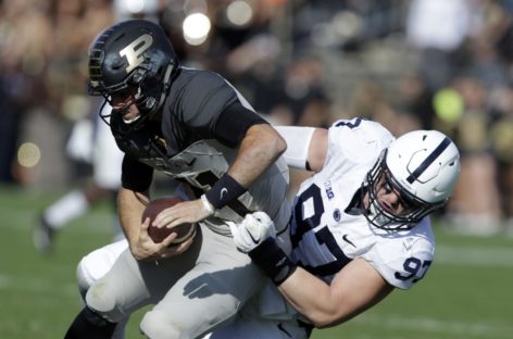 Penn State RB Barkley expects to play in Big Ten title game