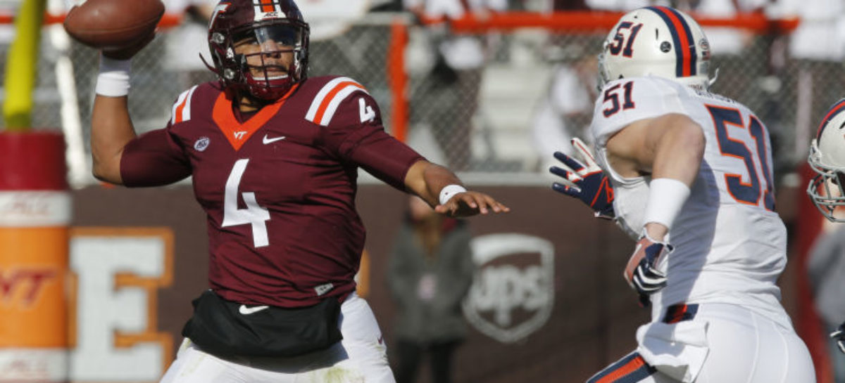 Hokies’ Jerod Evans happy as ‘other’ QB in ACC title game