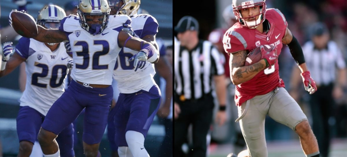 No. 6 Washington tops No. 23 Washington State 45-17