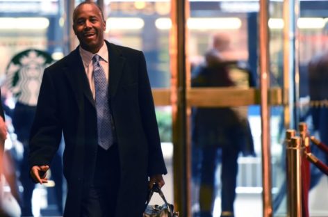 Carson Won’t Rule Out Trump Benefiting From HUD Funds