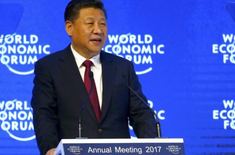 Chinese president addresses Davos forum for first time