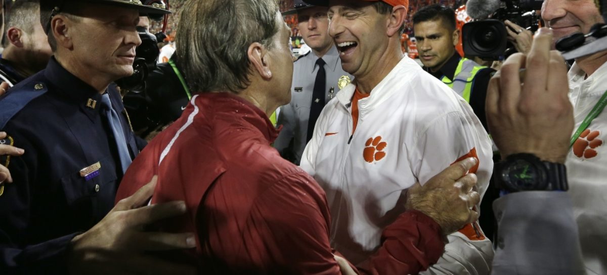 Bye week timing helped push Clemson back to College Football Playoff