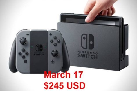 Nintendo Switch price set for ¥25000, says Nikkei report