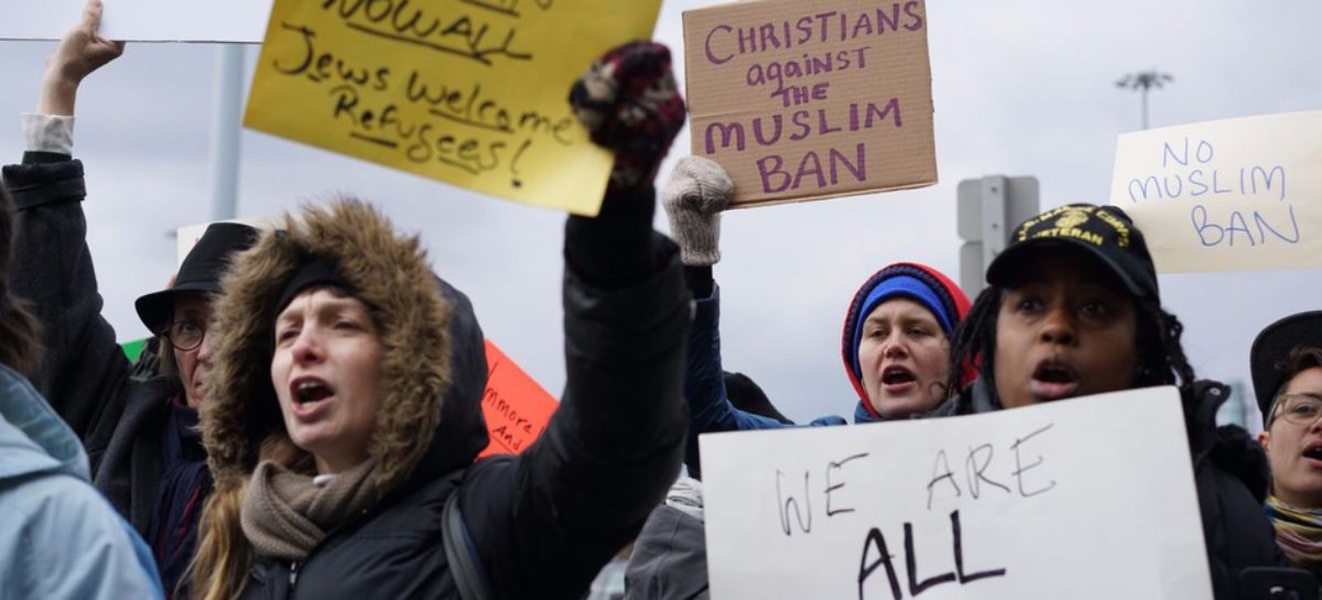 What We Saw at the #MuslimBan Protest at LAX