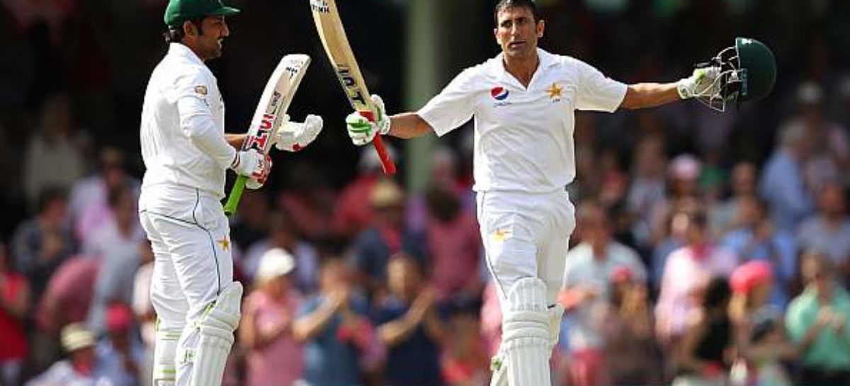 Younis creates history helping Pakistan fight back