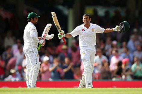 Younis creates history helping Pakistan fight back