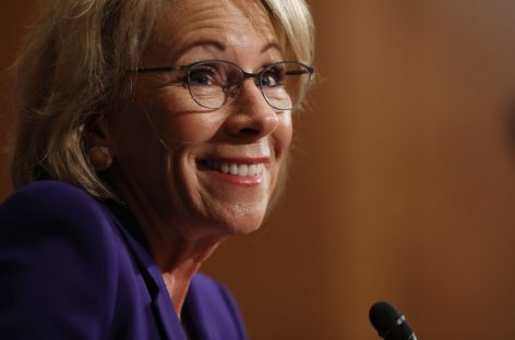 Devos like Trump, A Close Call