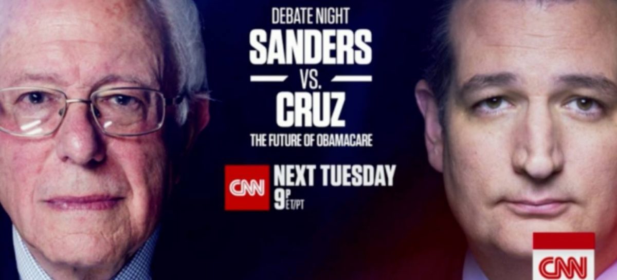 Cruz and Sanders Debate ObamaCare Repeal on CNN