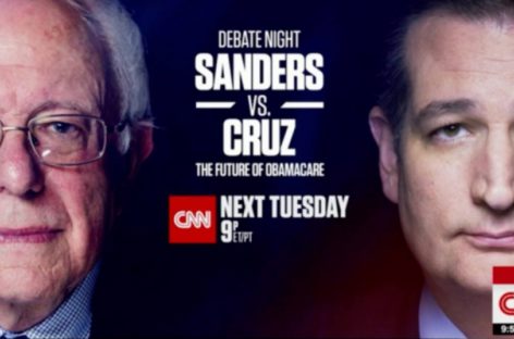 Cruz and Sanders Debate ObamaCare Repeal on CNN