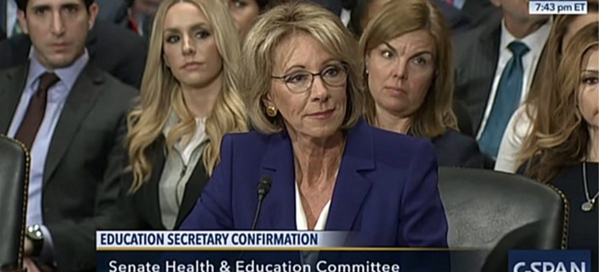 All-Night Talk-A-Thon Planned to Oppose Education Secretary Nomination