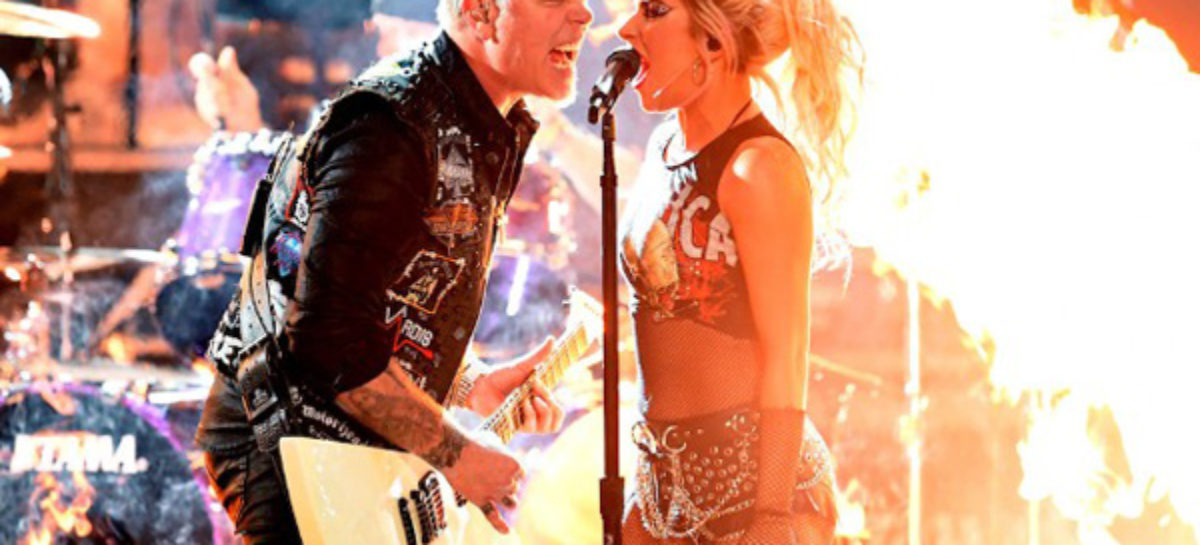 Metallica & Lady Gaga Work Through Audio Issues in Grammy Performance