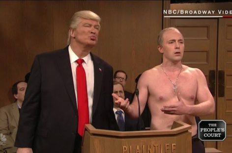 Alec Baldwin’s Trump Takes Federal Judges to ‘People’s Court’ on ‘SNL’