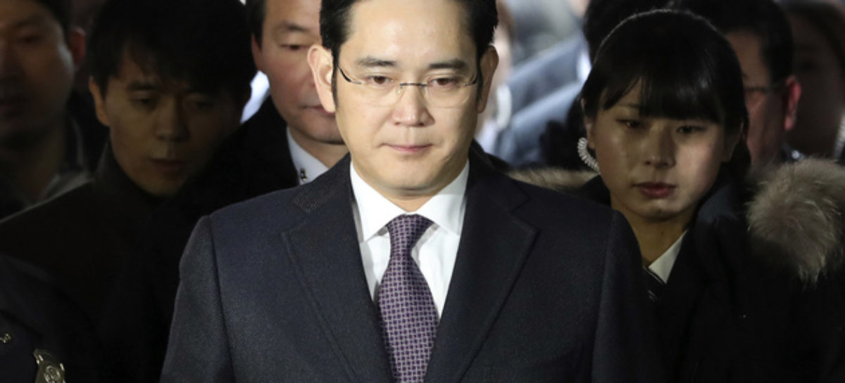 Samsung heir Jay Lee arrested following bribery allegations