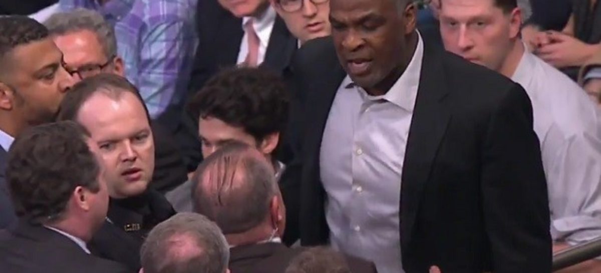 WNYW Talks to Charles Oakley About Incident at MSG