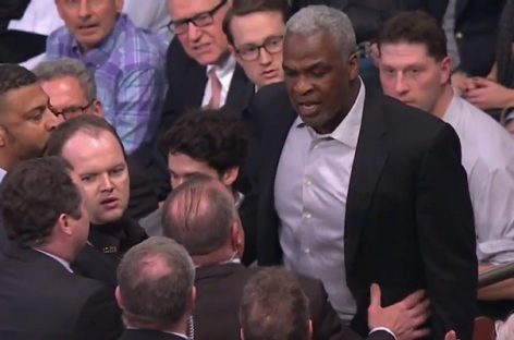 WNYW Talks to Charles Oakley About Incident at MSG