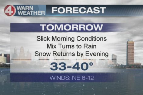 Winter Storm Could Bring Foot Of Snow To Region