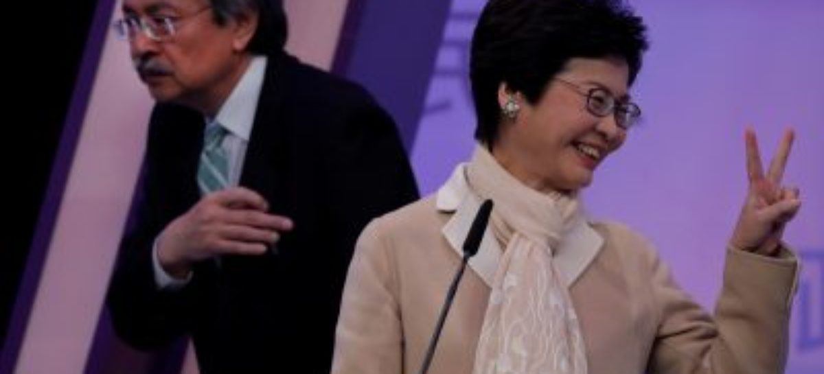 Beijing-Backed Carrie Lam Selected as Hong Kong’s Next Leader