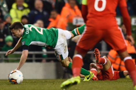 Everton’s Seamus Coleman Suffers Horrific Leg Break After Vile Neil Taylor Challenge