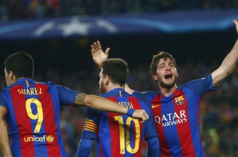 FC Barcelona’s give world ‘sound of happiness’ post comeback win vs PSG