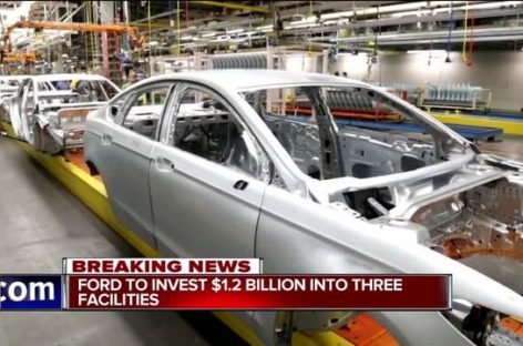 Ford reveals plan to invest $1.2 billion in MI plants