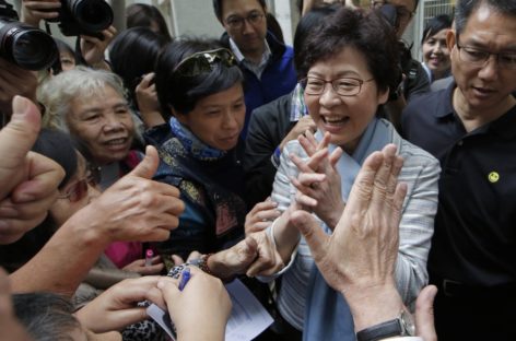 Hong Kong civil servant becomes first female chief executive