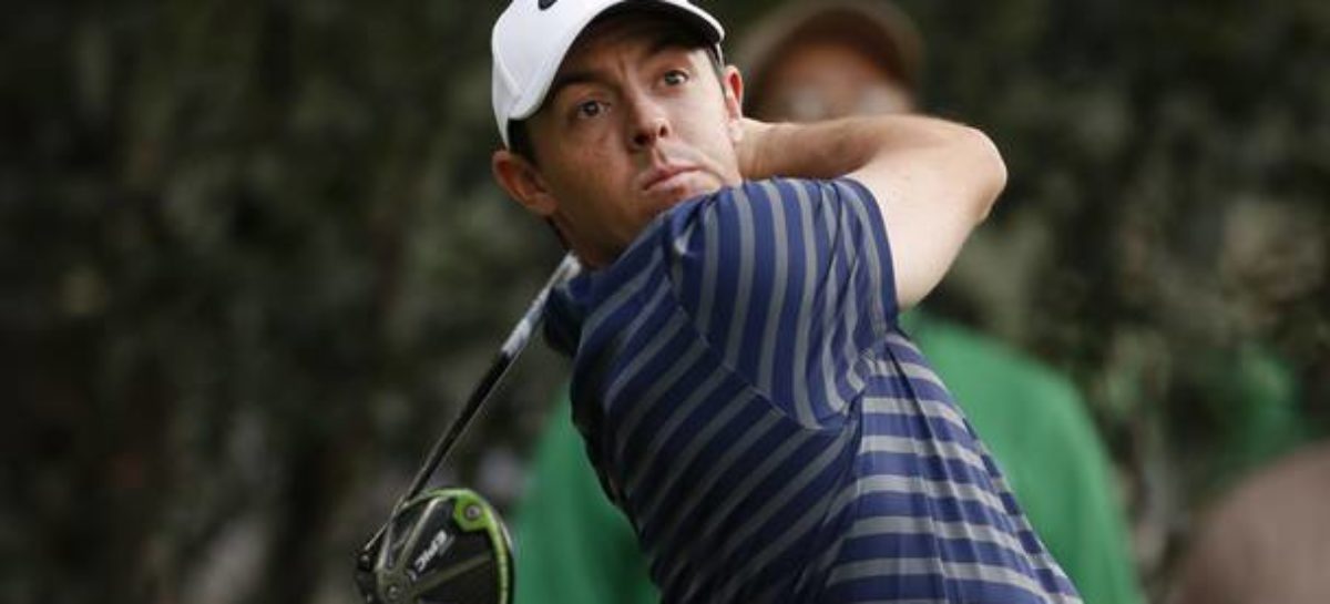 Rory McIlroy makes light of illness and layoff to move into contention