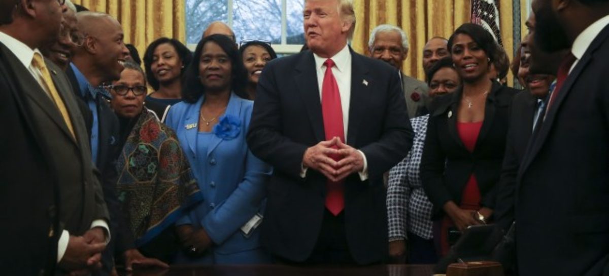 Trump Signs Executive Order On Historically Black Colleges And Universities