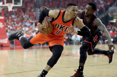 Rockets go with small lineup in Game 1 vs. Thunder