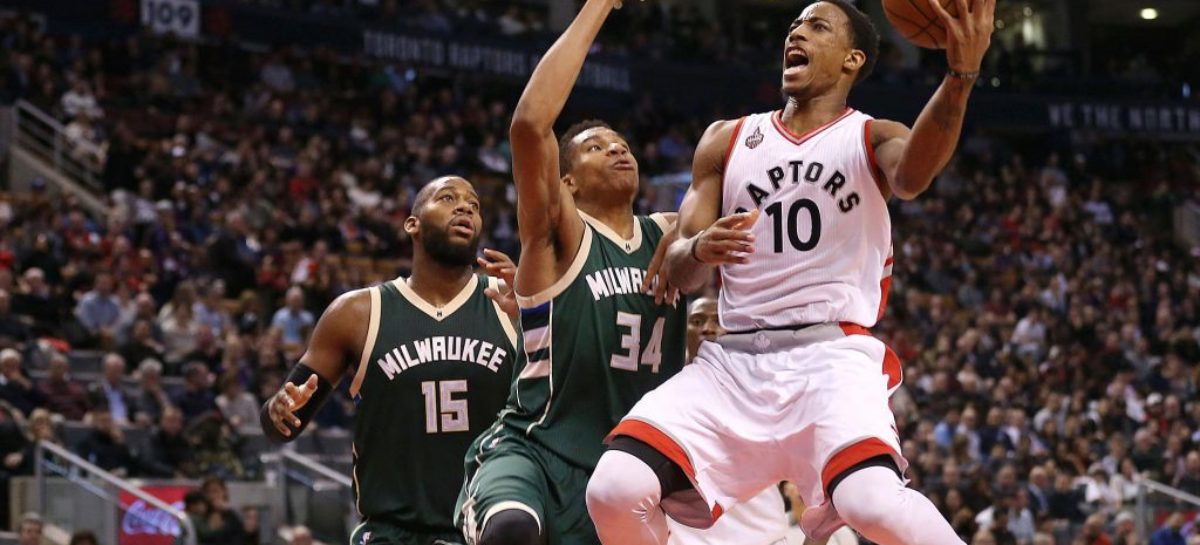 Antetokounmpo scores 28 points, Bucks beat Raptors 97-83