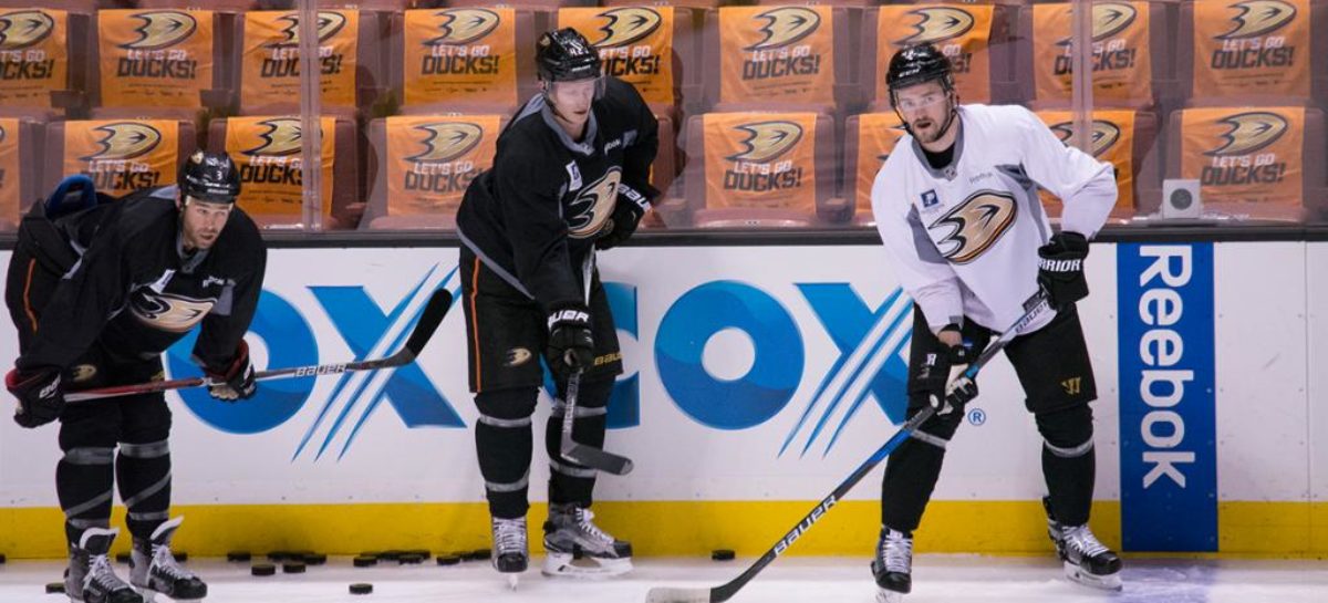 Calgary Flames face off against the Ducks for Game 1