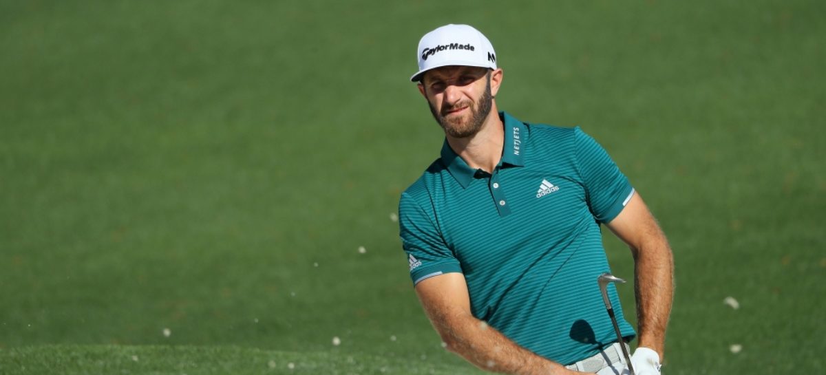 Johnson injures back falling down stairs on eve of Masters