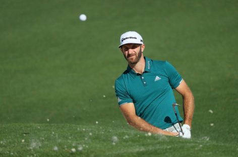 Johnson injures back falling down stairs on eve of Masters