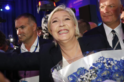 French presidential election at 2030 ET