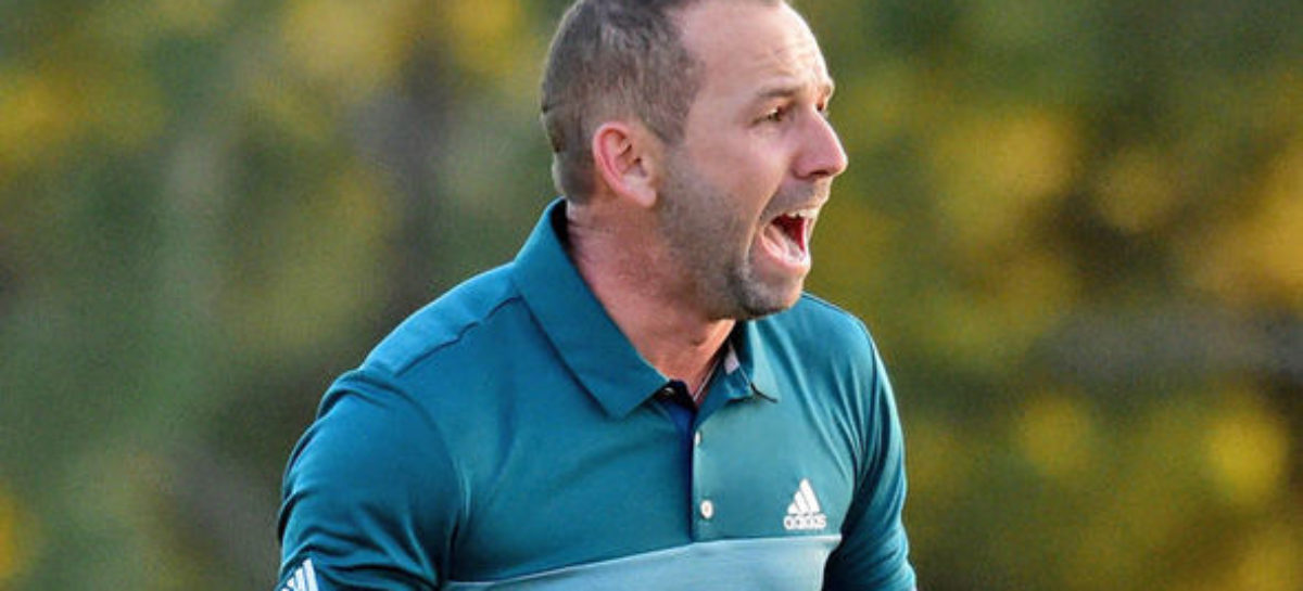 Sergio Garcia’s epic eagle on the 15th at Augusta