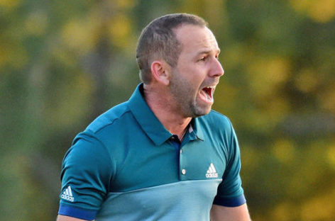 Sergio Garcia’s epic eagle on the 15th at Augusta