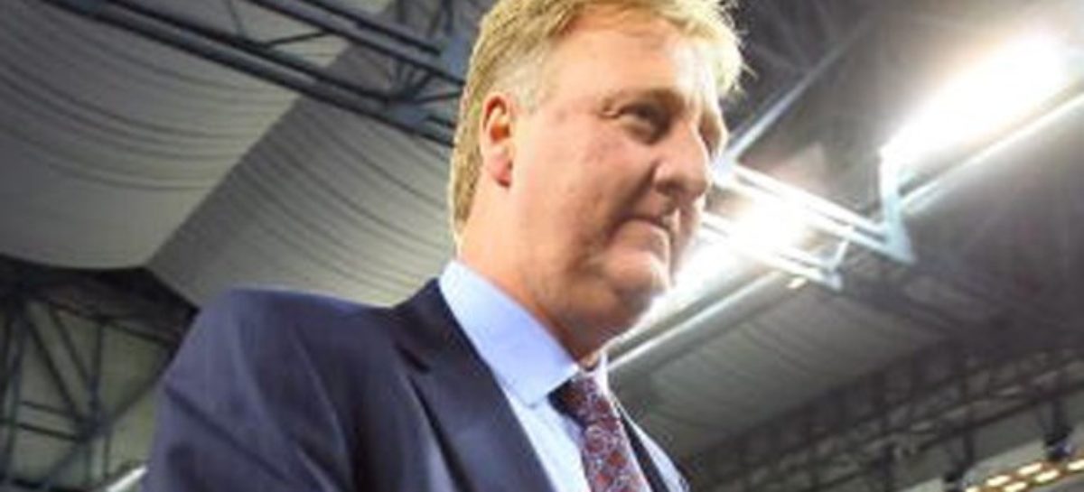 Larry Bird steps down as Pacers president