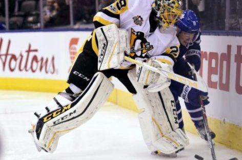 Leafs goalie Andersen out Sunday in key game