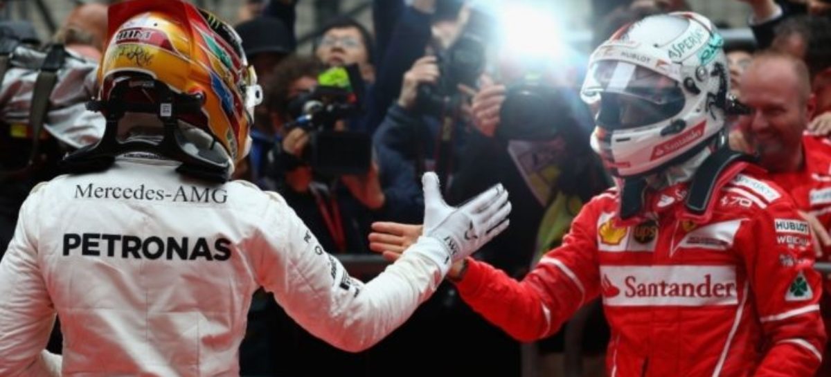 Lewis Hamilton wins Chinese GP, draws level with Sebastian Vettel