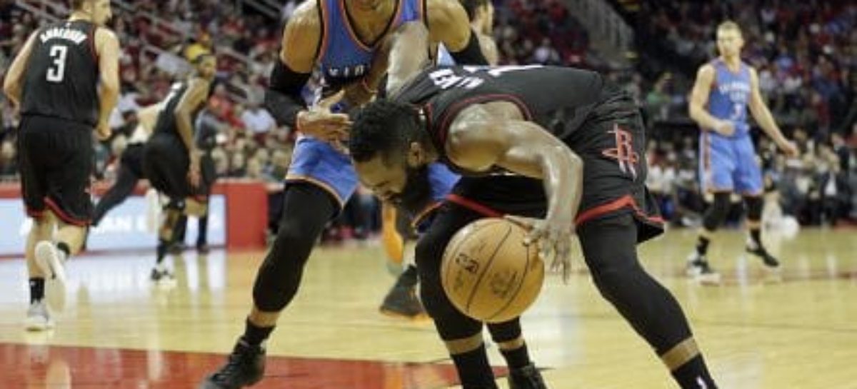 Westbrook vs Harden the highlight when NBA playoffs open