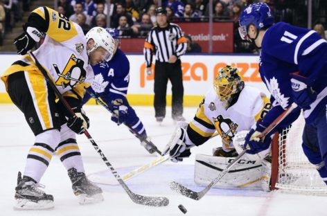 Maple Leafs beat Penguins to clinch final playoff spot