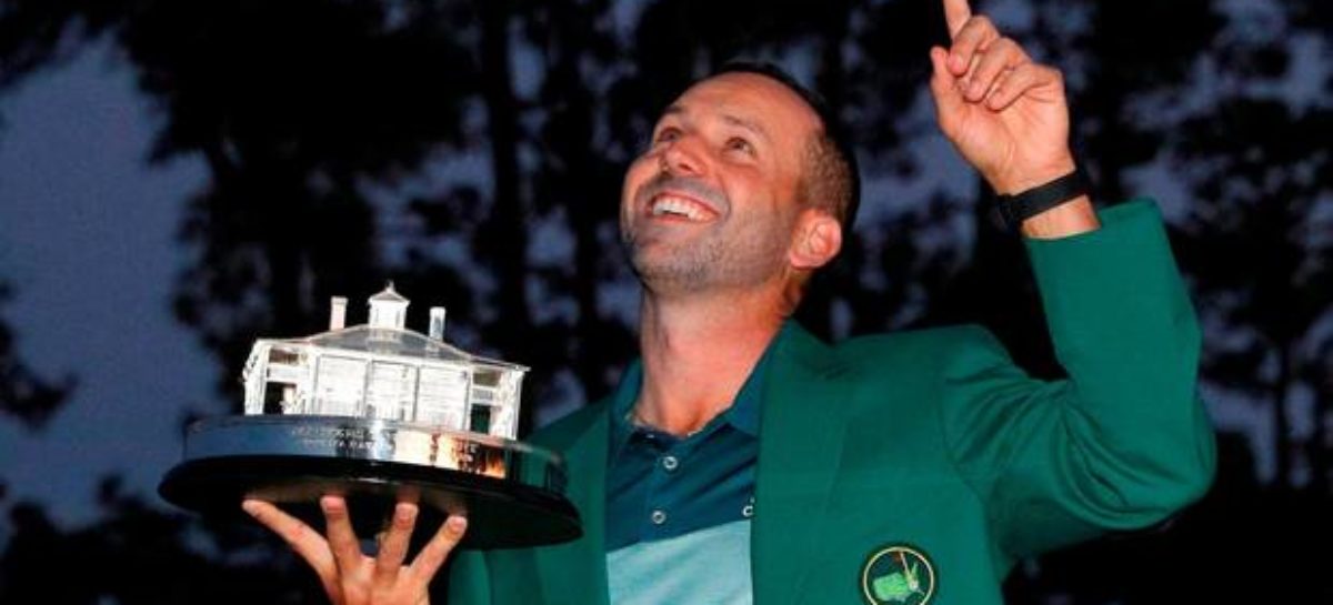 Masters: Emotional Sergio Garcia in exalted company at long last