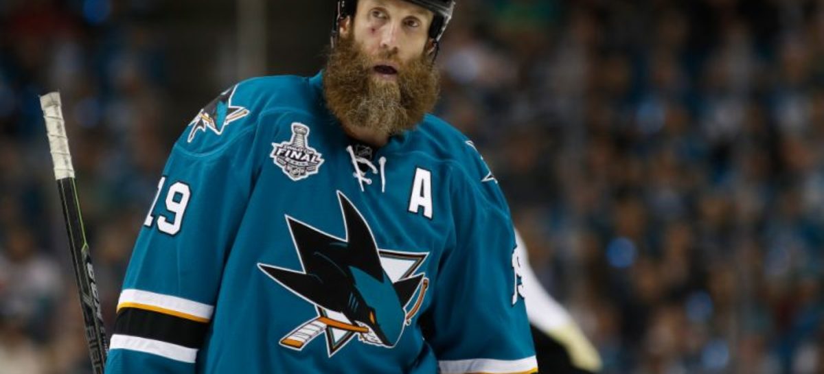 Thornton returns to lineup for Sharks in Game 3 vs. Oilers