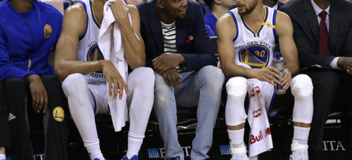 Warriors hopeful Durant can return in regular season