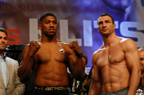 Watch Live Stream Heavyweight Boxing Anthony Joshua vs Wladimir Klitschko