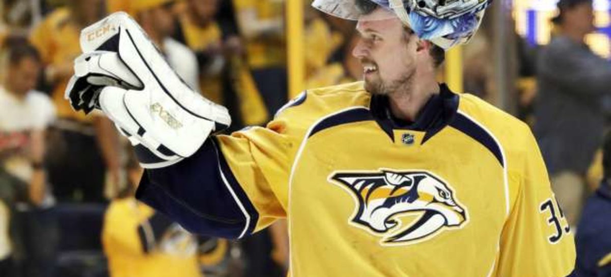 Blues stay alive by beating Predators