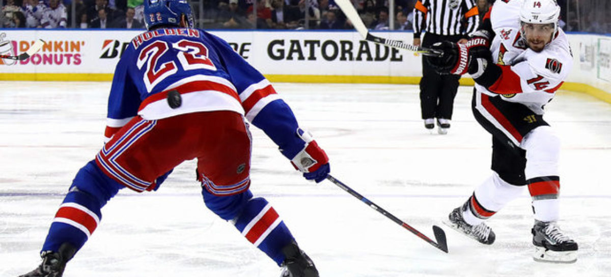 Zuccarello leads Rangers to 4-1 win over Senators in Game 3