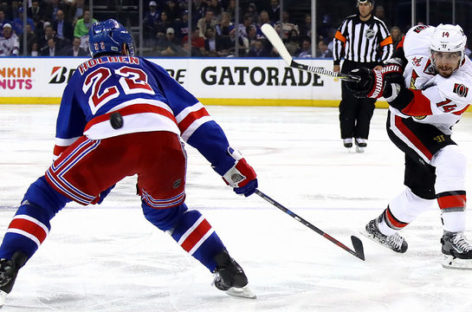 Zuccarello leads Rangers to 4-1 win over Senators in Game 3