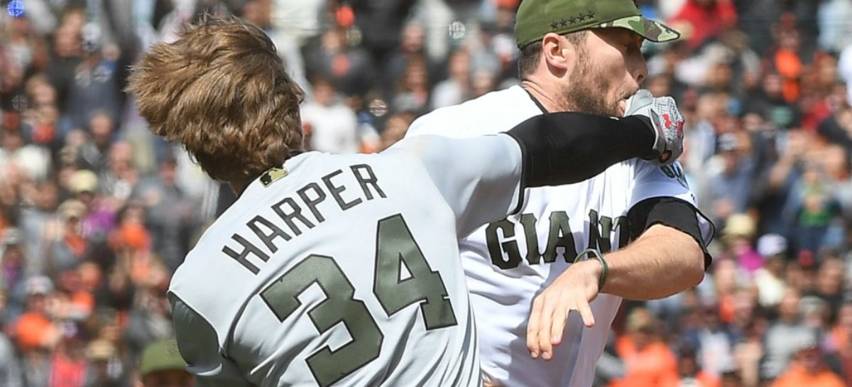 Hunter Strickland, not Bryce Harper, to blame for Memorial Day dust-up