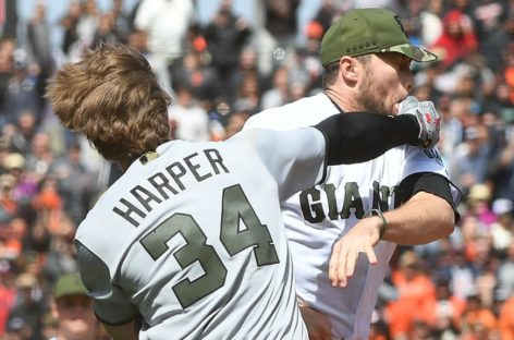 Hunter Strickland, not Bryce Harper, to blame for Memorial Day dust-up